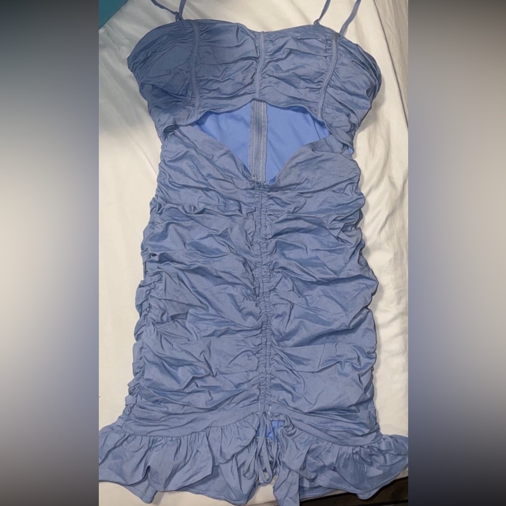 Size medium denim summer dress